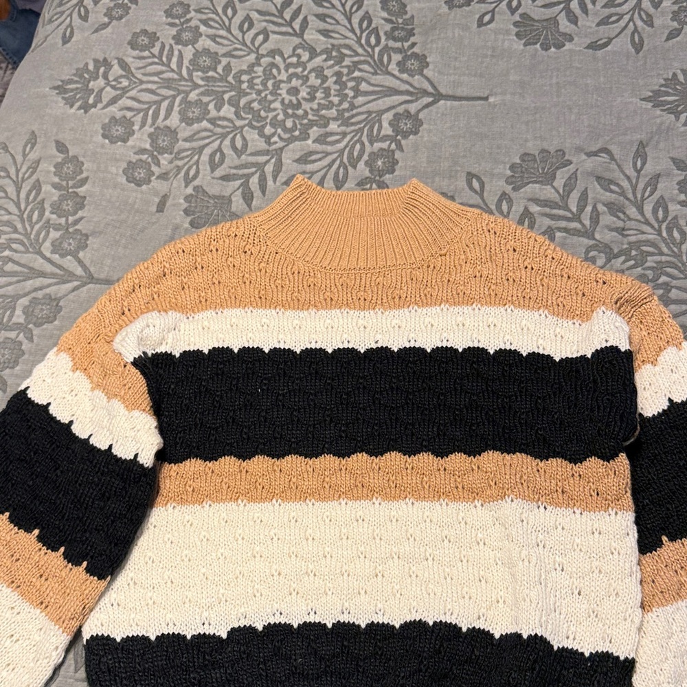 Mine Cozy Knit Sweater in Tan